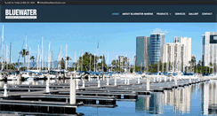 Desktop Screenshot of bluewaterdocks.com