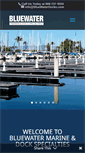 Mobile Screenshot of bluewaterdocks.com